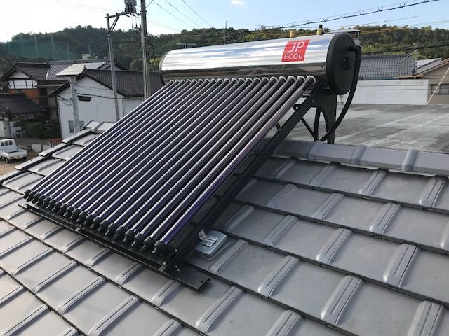 広島県東広島市・K様邸に設置したサンヒート20F(SNH-20F)