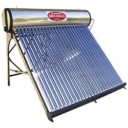 自然循環式太陽熱温水器サイフォン