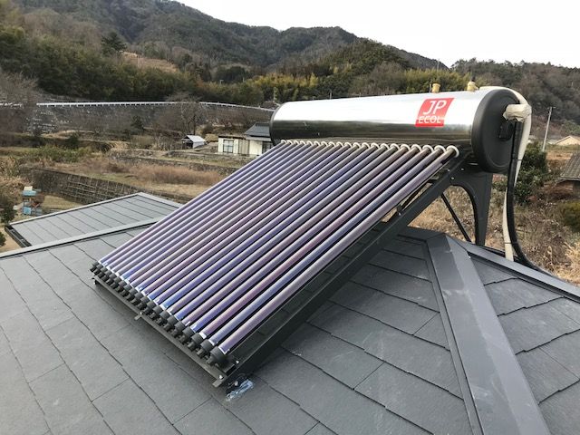 広島市・U様邸に設置したサンヒート20F（SNH-20F）